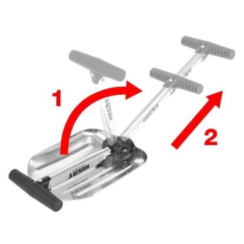 Összecsukható teleszkópos hólapát HECHT 205 GT