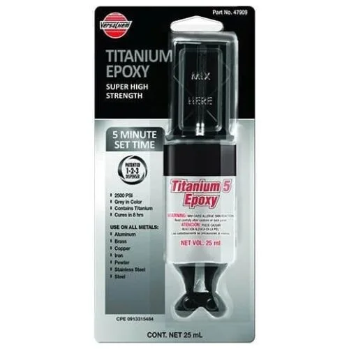 Kétkomponensű ragasztó fémre VersaChem Titanium Epoxy