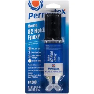 Kétkomponensű vízálló ragasztó PERMATEX Marine H2 Hold Epoxy