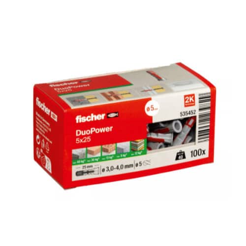 Tipli FISCHER DuoPower 5x25