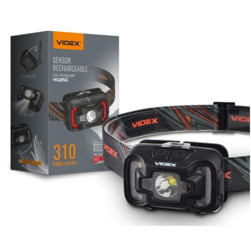 LED fejlámpa akkumulátorral Videx H025C