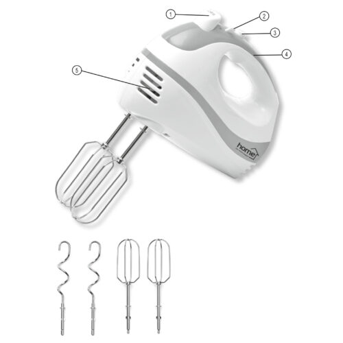 Kézi mixer habverő és dagasztó HG KM 18