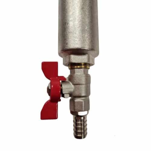 Öntisztító vízszűrő fémházas