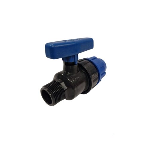 KPE golyóscsap külső menettel