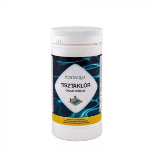 TISZTAKLÓR lassan oldódó klórtabletta 20g/1kg