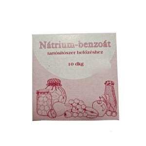 Nátrium-benzoát tartósítószer befőzéshez 100g
