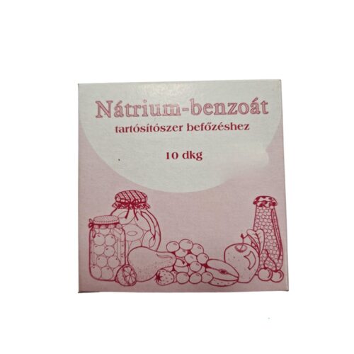Nátrium-benzoát tartósítószer befőzéshez 100g