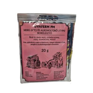 Hidegtűrő borélesztő Uvaferm PM 20g