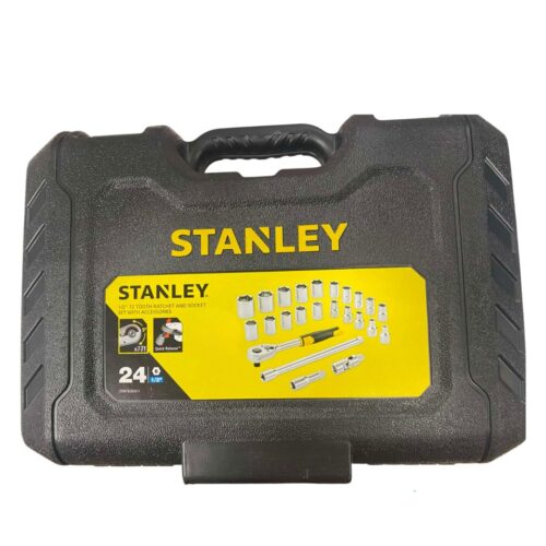 Stanley_dugokulcs_keszlet_STMT82830-1 STANLEY dugókulcs készlet 5 fokonkénti fogazással