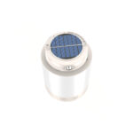 Szolár LED kempinglámpa powerbankkal